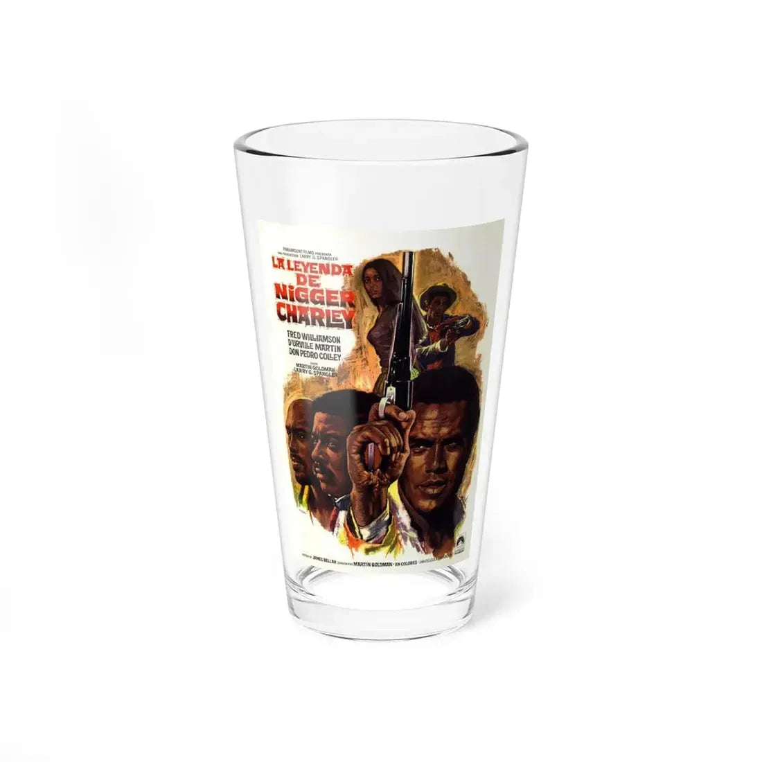 THE LEGEND OF NIGGER CHARLEY (2) 1972 Movie Poster - Pint Glass 16oz 16oz - Go Mug Yourself