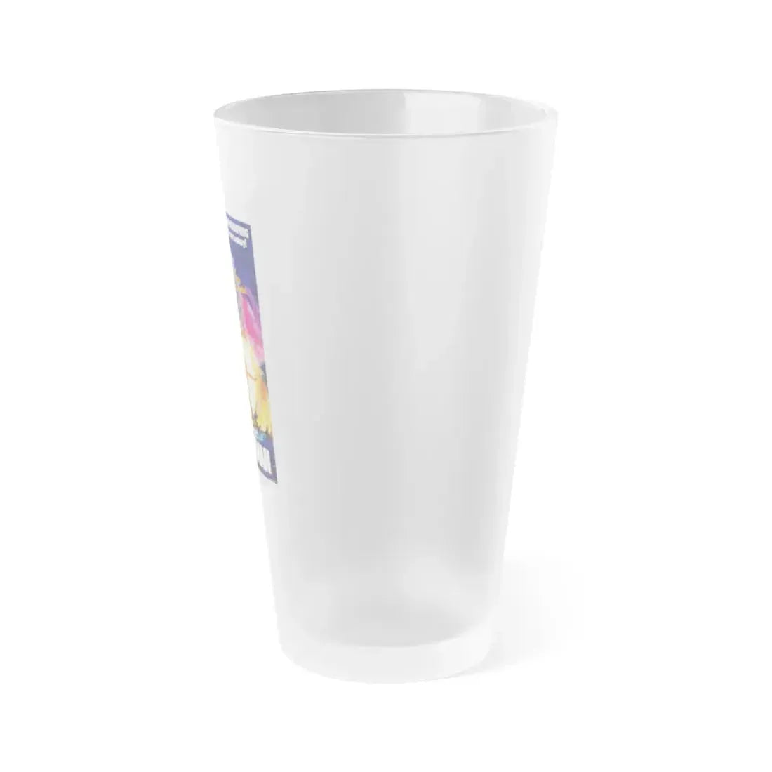 THE LEGEND OF THE WOLF WOMAN 1976 Movie Poster - Frosted Pint Glass 16oz - Go Mug Yourself