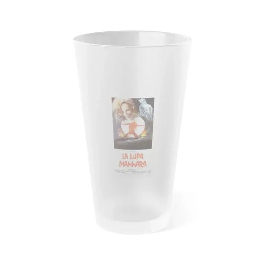 THE LEGEND OF THE WOLF WOMAN (ITALIAN) 1976 Movie Poster - Frosted Pint Glass 16oz 16oz Frosted - Go Mug Yourself