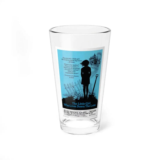 THE LITTLE GIRL WHO LIVES DOWN THE LANE 1976 Movie Poster - Pint Glass 16oz 16oz - Go Mug Yourself
