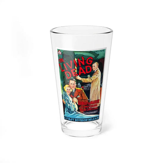 THE LIVING DEAD 1934 Movie Poster - Pint Glass 16oz 16oz - Go Mug Yourself
