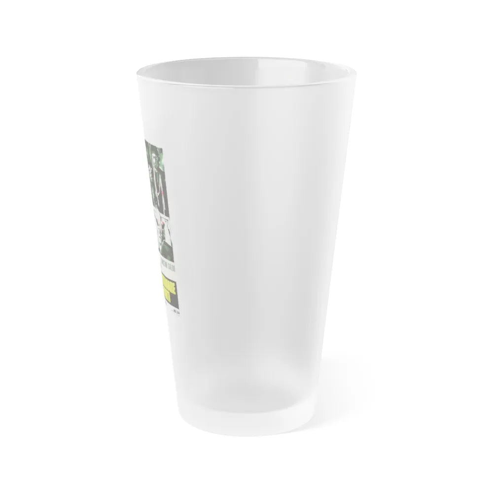 THE LIVING DEAD AT THE MANCHESTER MORGUE 1974 Movie Poster - Frosted Pint Glass 16oz-Go Mug Yourself