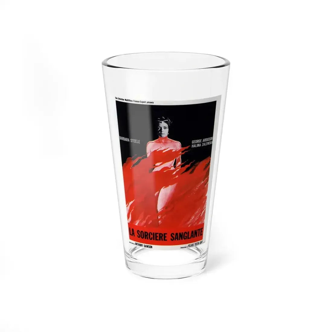 THE LONG HAIR OF DEATH 1964 Movie Poster - Pint Glass 16oz 16oz - Go Mug Yourself