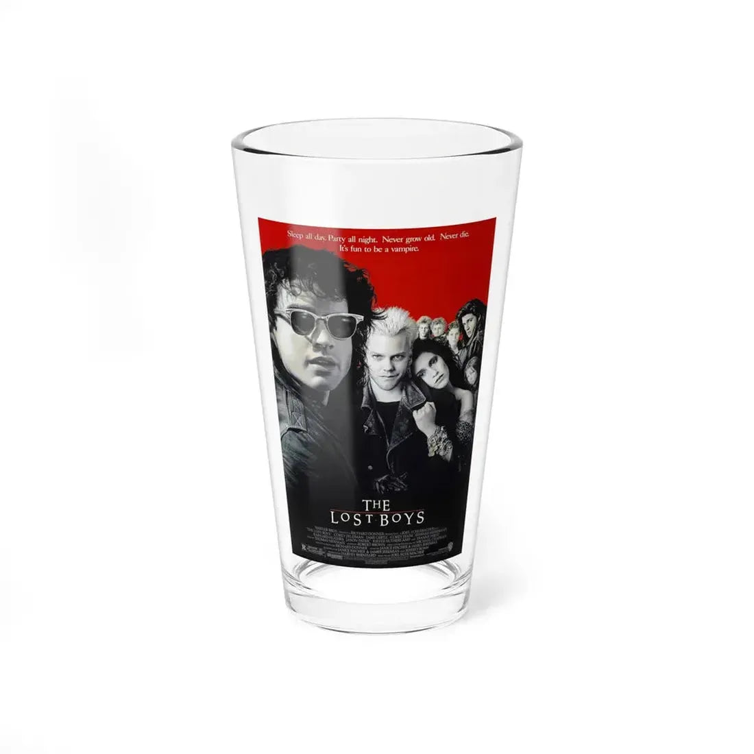 THE LOST BOYS 1987 Movie Poster - Pint Glass 16oz 16oz - Go Mug Yourself