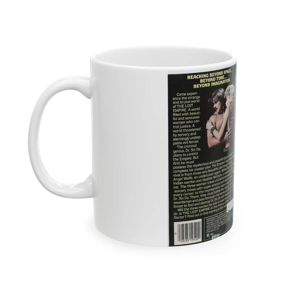 THE LOST EMPIRE (VHS COVER) - White Coffee Mug-Go Mug Yourself