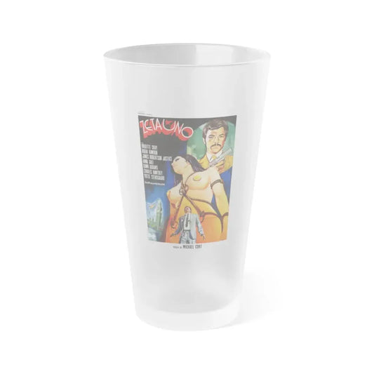 THE LOVE FACTOR (ZETA ONE) ITALIAN 1969 Movie Poster - Frosted Pint Glass 16oz 16oz Frosted - Go Mug Yourself