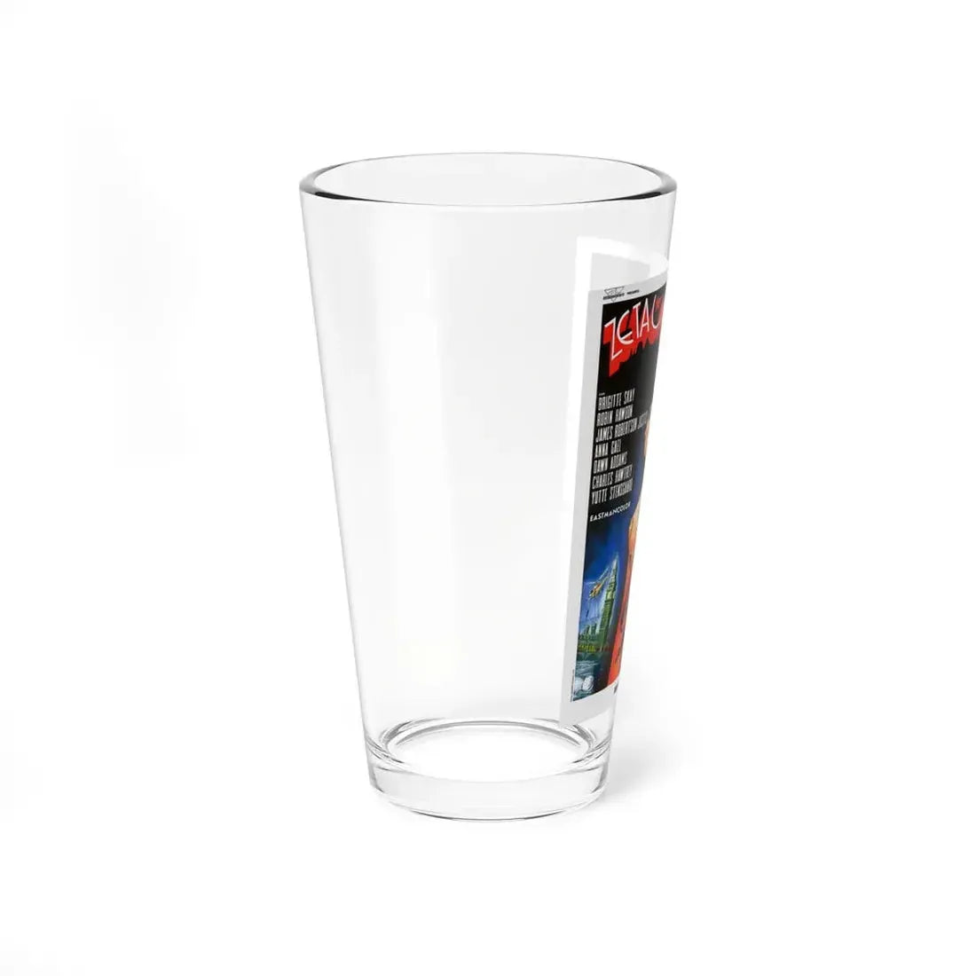 THE LOVE FACTOR (ZETA ONE) ITALIAN 1969 Movie Poster - Pint Glass 16oz - Go Mug Yourself