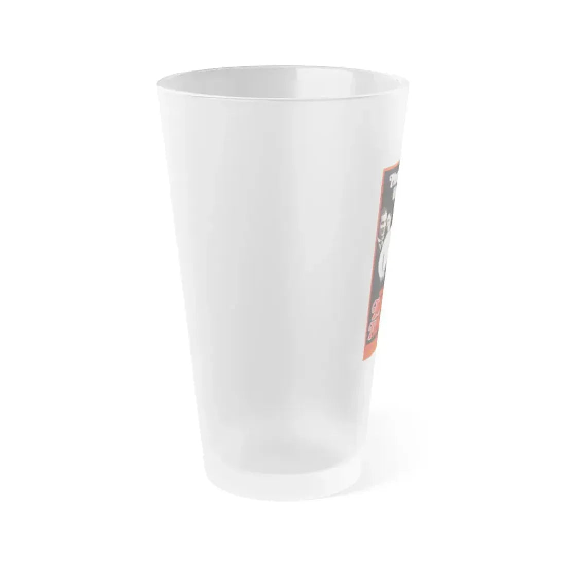 THE LOVE FEAST 1969 Movie Poster - Frosted Pint Glass 16oz - Go Mug Yourself