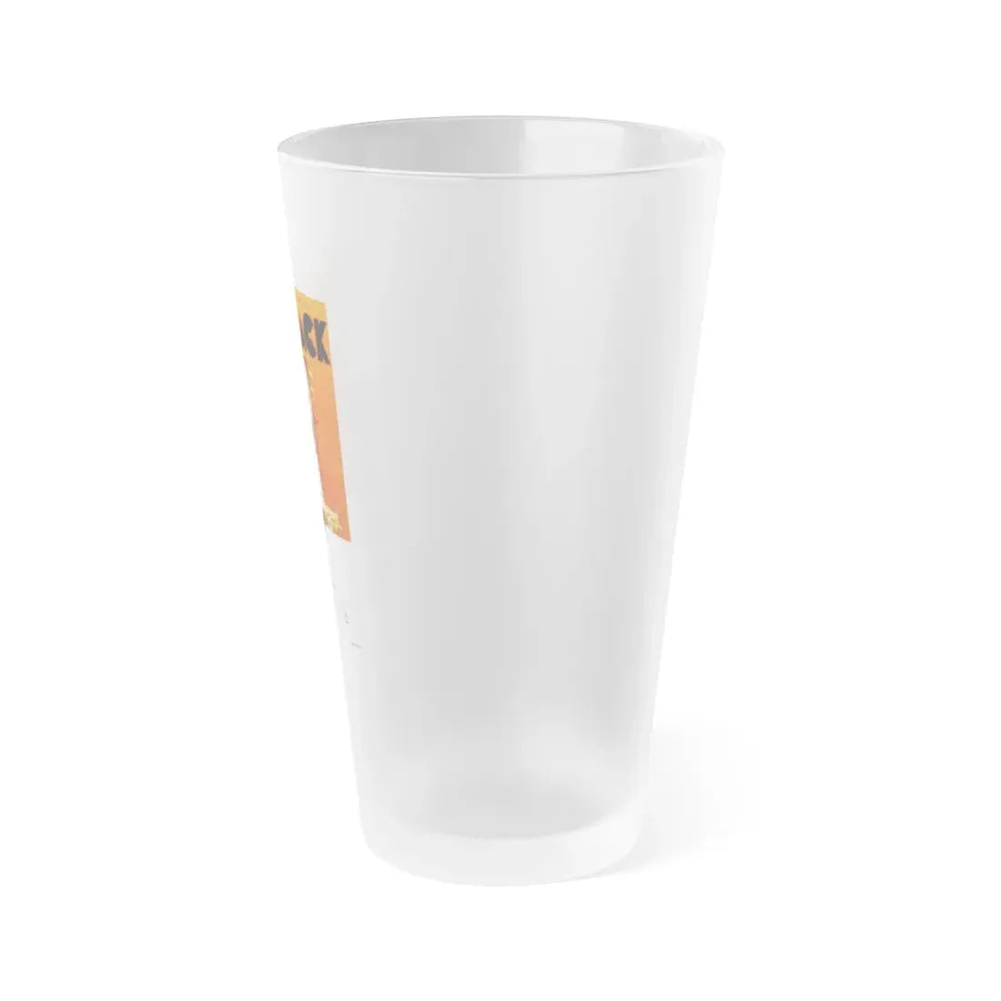 THE MACK 1973 Movie Poster - Frosted Pint Glass 16oz - Go Mug Yourself