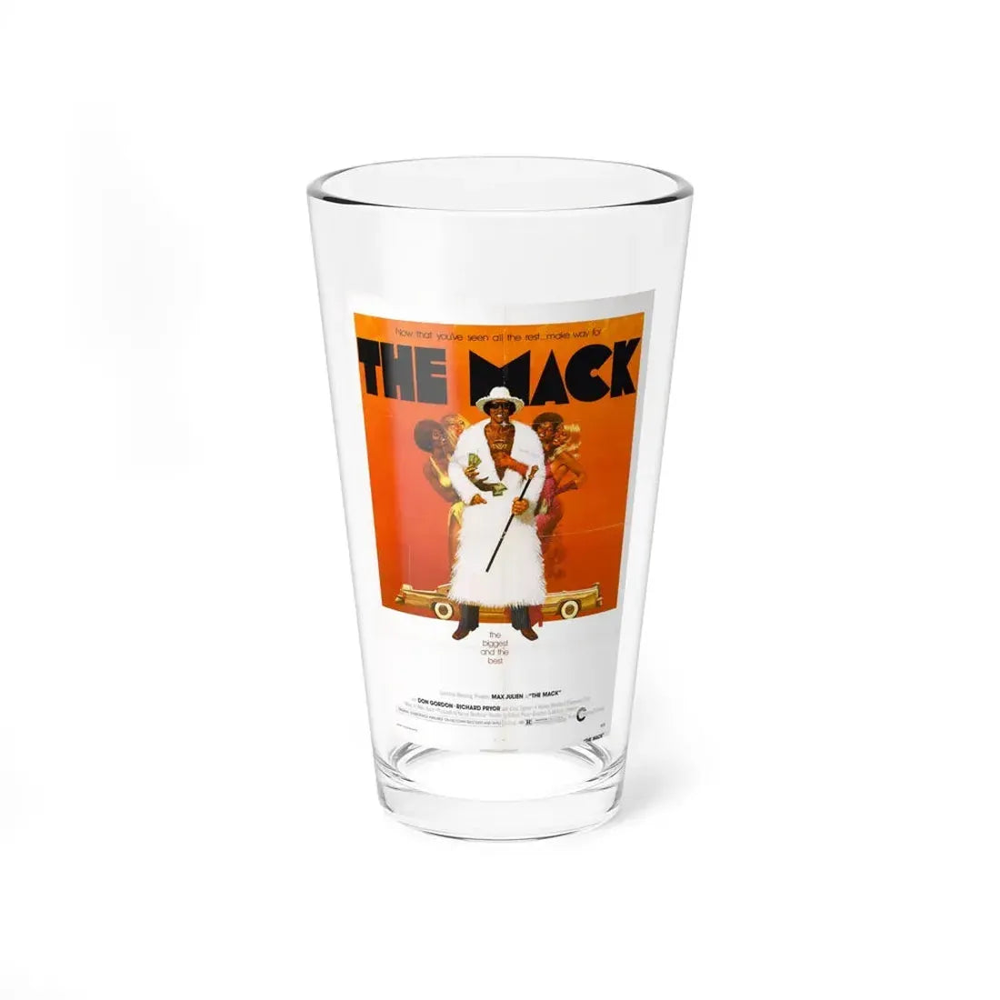 THE MACK 1973 Movie Poster - Pint Glass 16oz 16oz - Go Mug Yourself