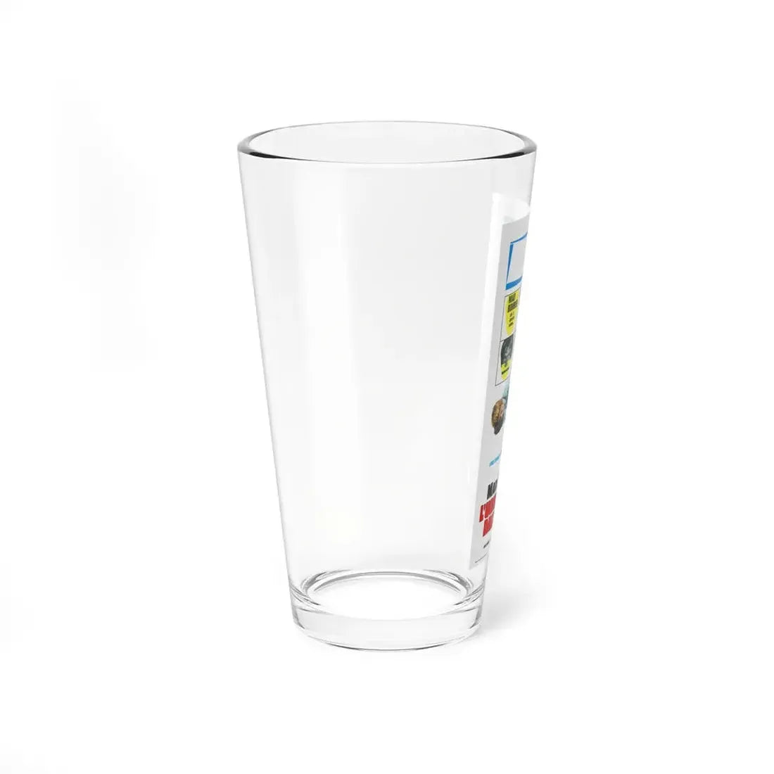 THE MAD BOMBER (ITALIAN) 1973 Movie Poster - Pint Glass 16oz - Go Mug Yourself
