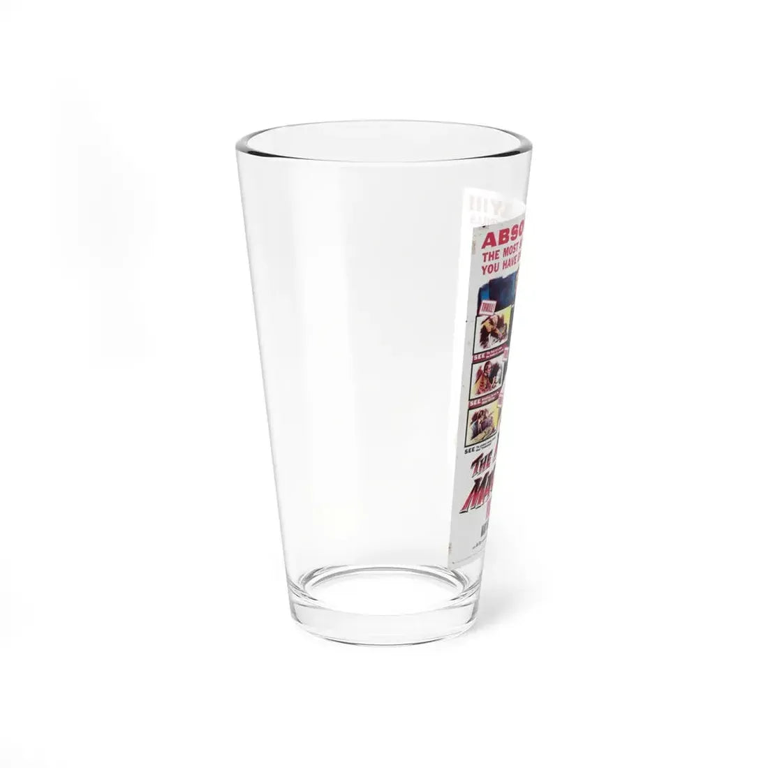 THE MAD MAGICIAN 1954 Movie Poster - Pint Glass 16oz - Go Mug Yourself