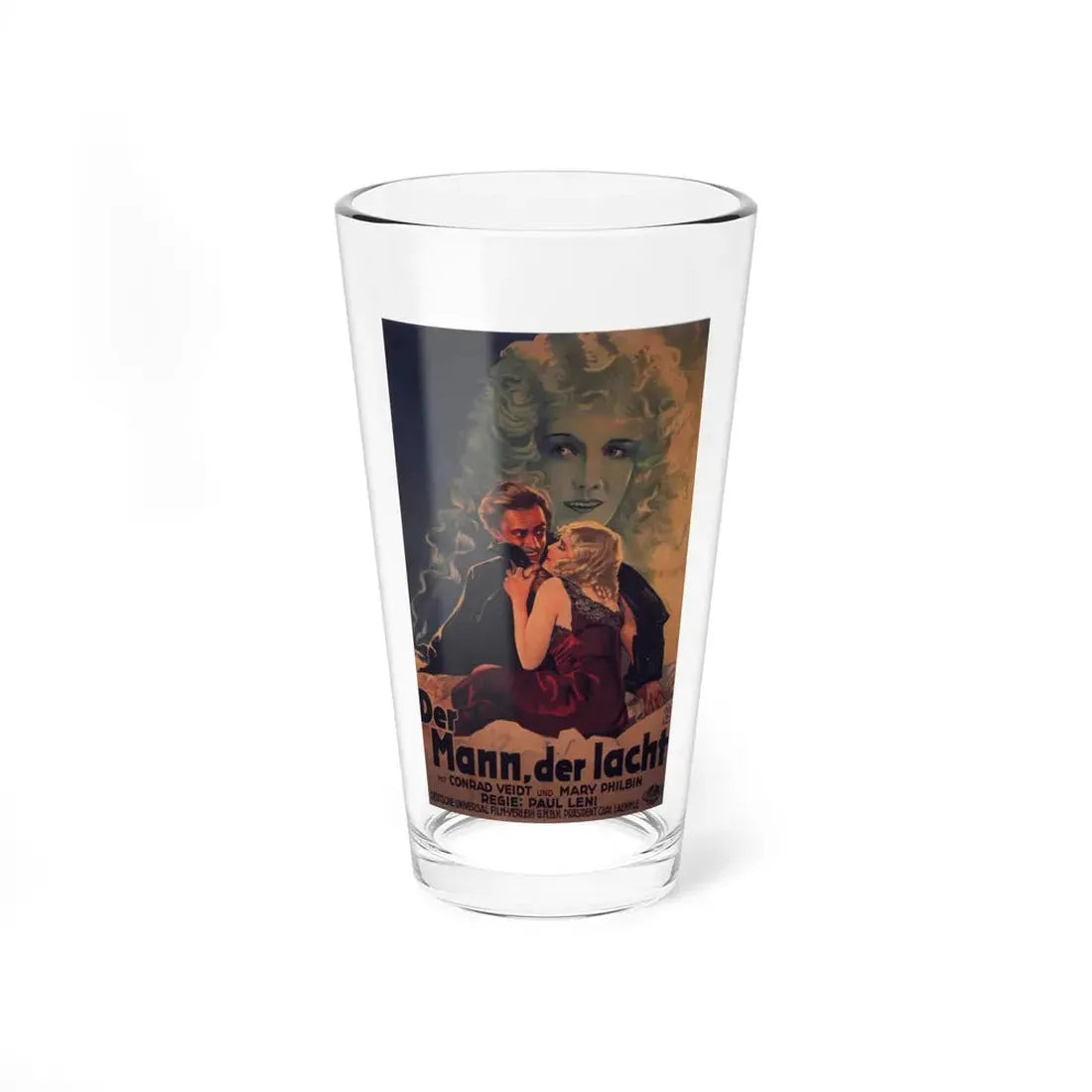 THE MAN WHO LAUGHS 1928 Movie Poster - Pint Glass 16oz 16oz - Go Mug Yourself