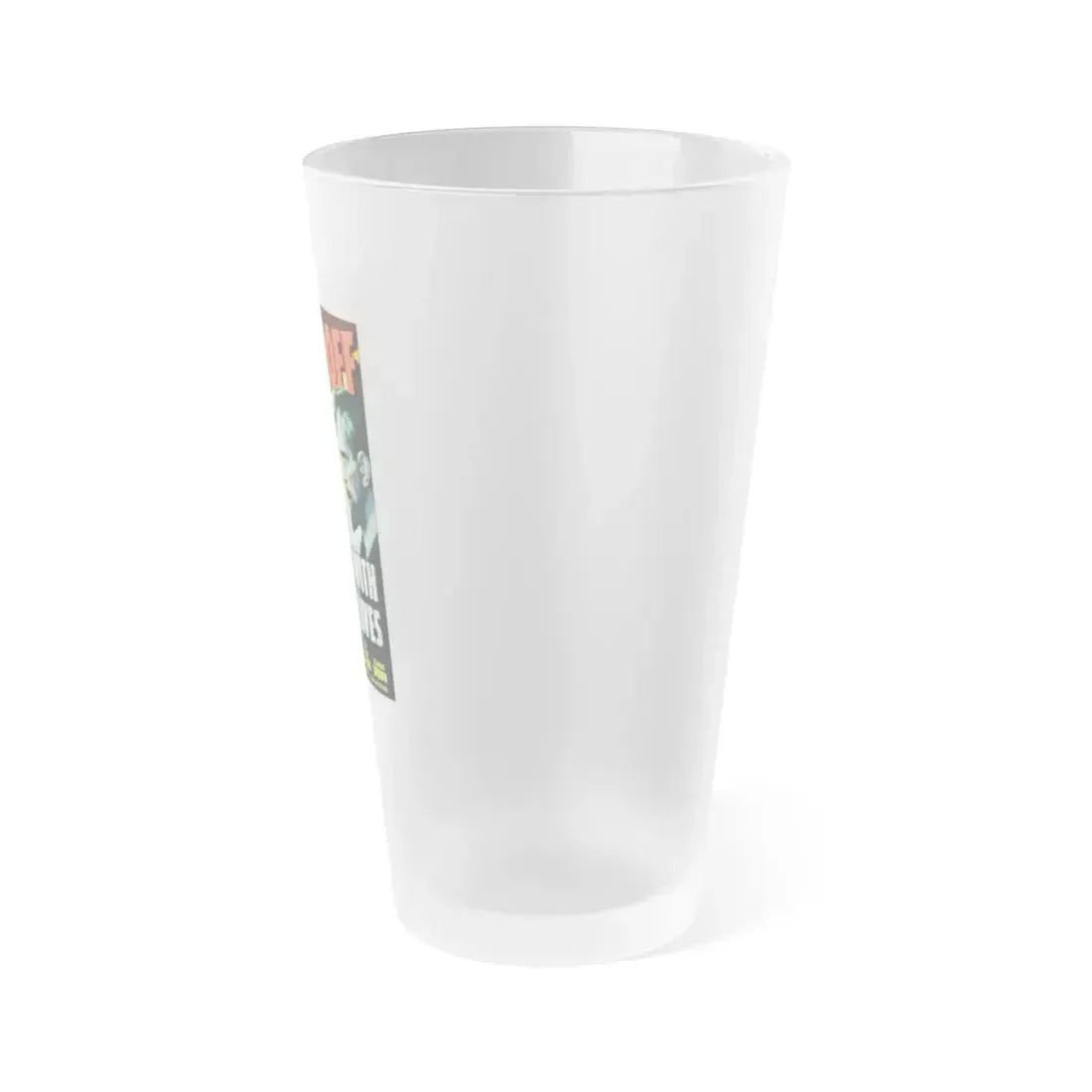 THE MAN WITH NINE LIVES 1940 Movie Poster - Frosted Pint Glass 16oz - Go Mug Yourself