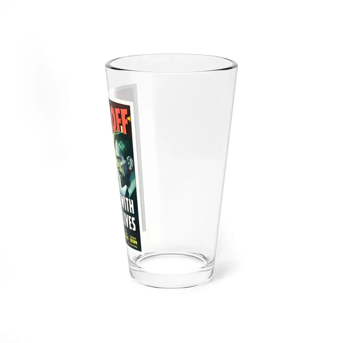 THE MAN WITH NINE LIVES 1940 Movie Poster - Pint Glass 16oz - Go Mug Yourself
