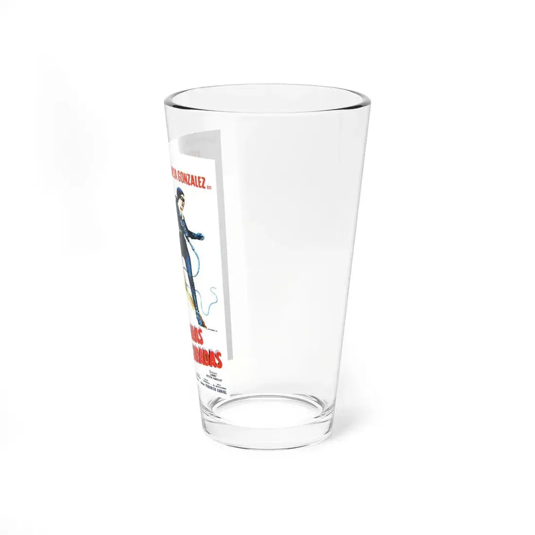 THE MASKED AVENGERS 1981 Movie Poster - Pint Glass 16oz - Go Mug Yourself