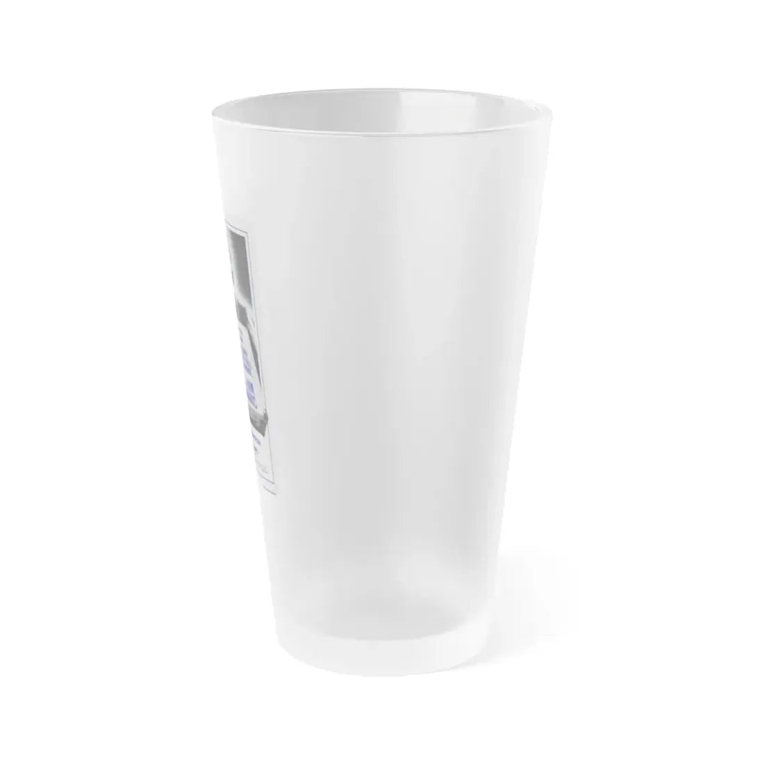 THE MECHANIC 1972 Movie Poster - Frosted Pint Glass 16oz - Go Mug Yourself