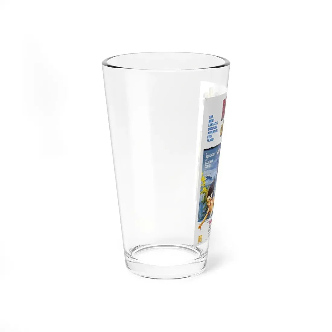 THE MERMAIDS OF TIBURON 1962 Movie Poster - Pint Glass 16oz - Go Mug Yourself