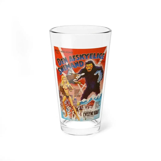 THE MIGHTY PEKING MAN (DANISH) 1977 Movie Poster - Pint Glass 16oz 16oz - Go Mug Yourself