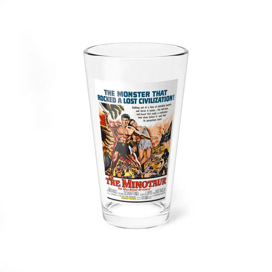 THE MINOTAUR 1961 Movie Poster - Pint Glass 16oz 16oz - Go Mug Yourself