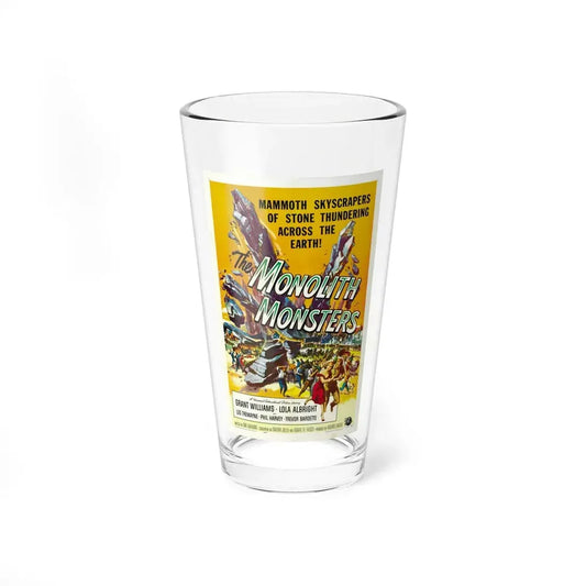 THE MONOLITH MONSTERS 1957 Movie Poster - Pint Glass 16oz 16oz - Go Mug Yourself