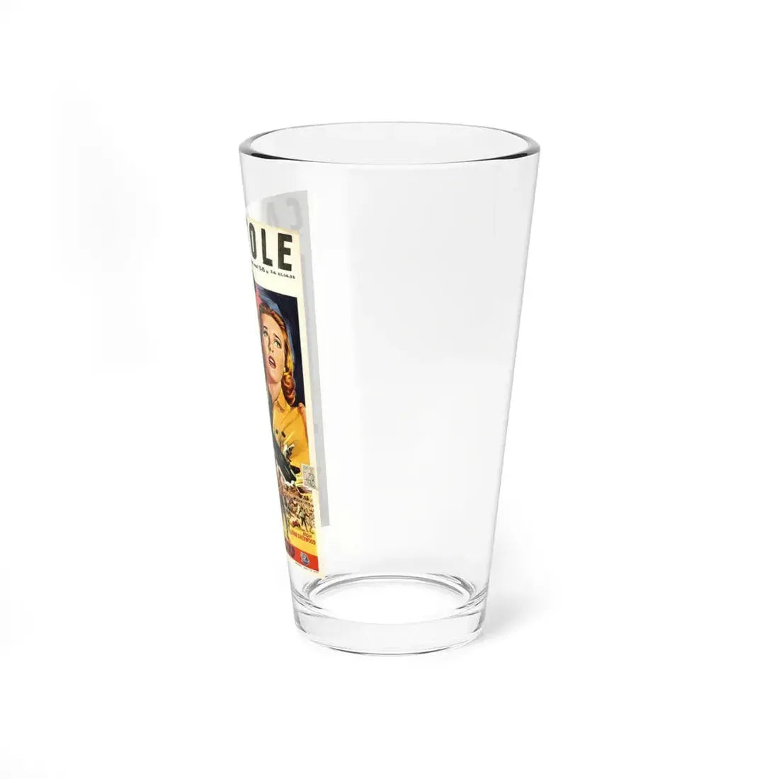 THE MONOLITH MONSTERS (BELGIAN) 1957 Movie Poster - Pint Glass 16oz - Go Mug Yourself