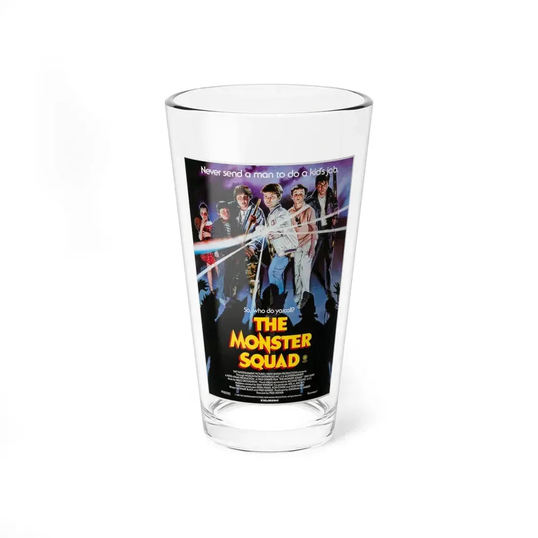 THE MONSTER SQUAD (AUSTRALIAN) 1987 Movie Poster - Pint Glass 16oz 16oz - Go Mug Yourself