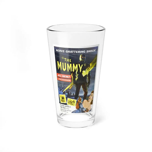 THE MUMMY (1959) Movie Poster - Pint Glass 16oz 16oz - Go Mug Yourself