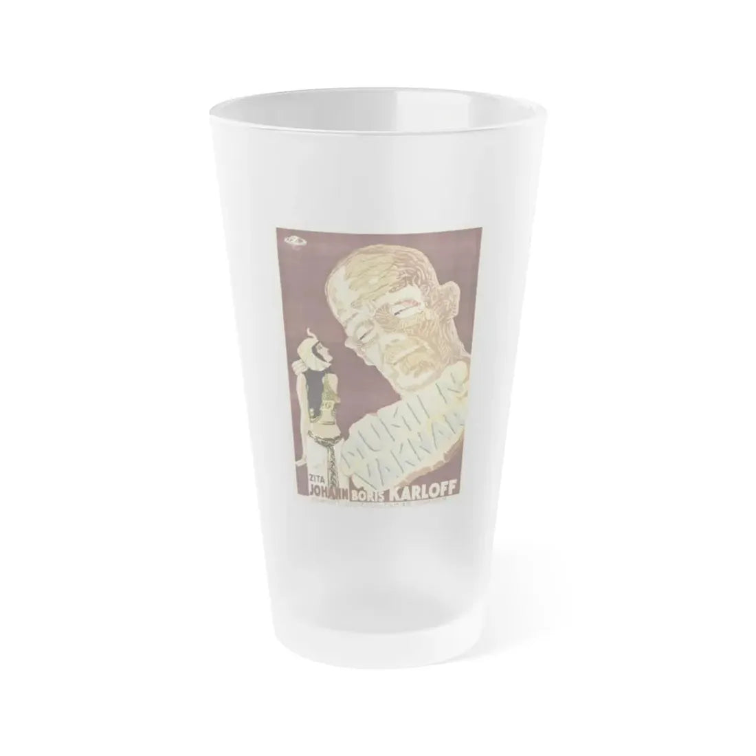 THE MUMMY (3) 1932 Movie Poster - Frosted Pint Glass 16oz 16oz Frosted - Go Mug Yourself