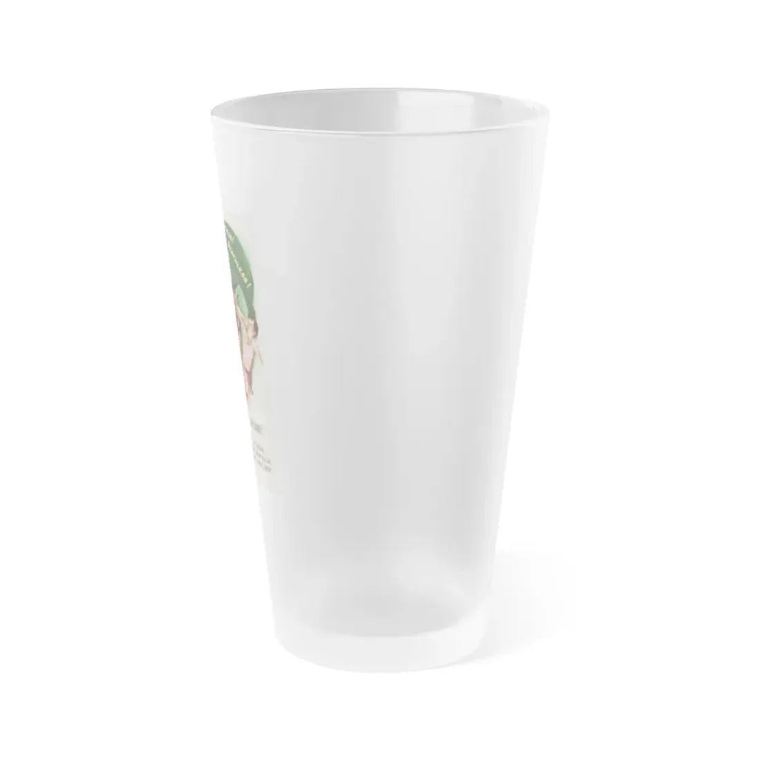 THE MUMMY'S GHOST 1944 Movie Poster - Frosted Pint Glass 16oz - Go Mug Yourself