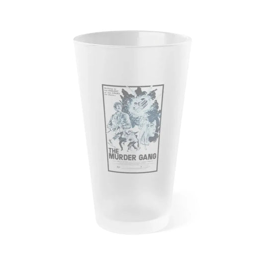 THE MURDER GANG (THE BLACK HEAT) 1976 Movie Poster - Frosted Pint Glass 16oz Default Title - Go Mug Yourself