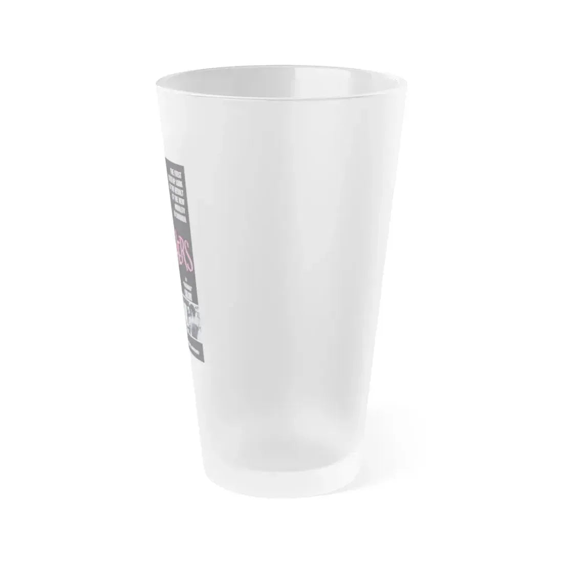 THE MUTHERS 1976 Movie Poster - Frosted Pint Glass 16oz - Go Mug Yourself