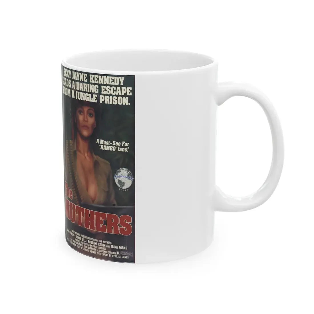 THE MUTHERS (VHS COVER) - White Coffee Mug - Go Mug Yourself