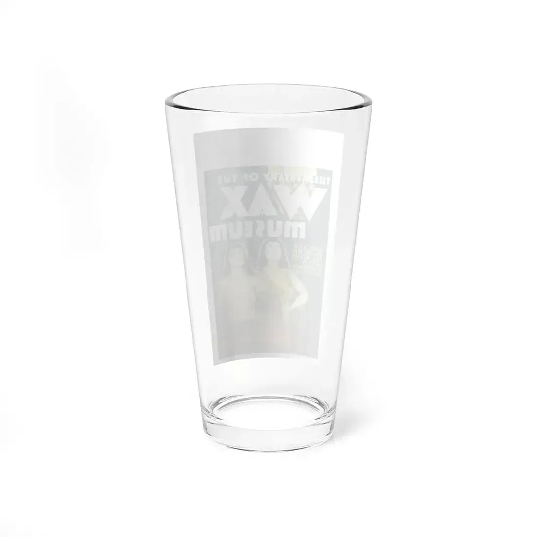 THE MYSTERY OF THE WAX MUSEUM 1933 Movie Poster - Pint Glass 16oz - Go Mug Yourself
