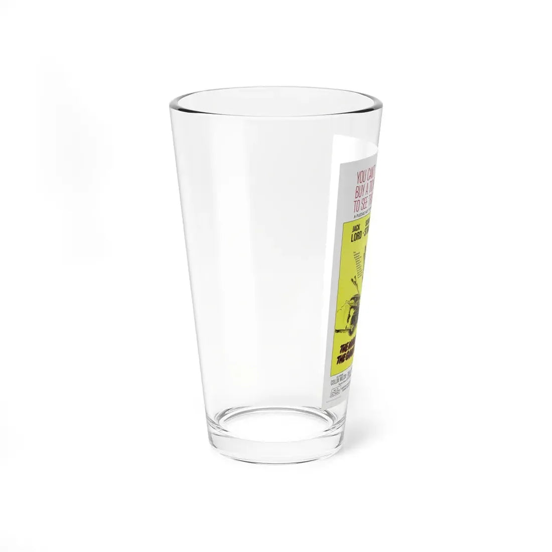 THE NAME OF THE GAME IS KILL 1968 Movie Poster - Pint Glass 16oz - Go Mug Yourself