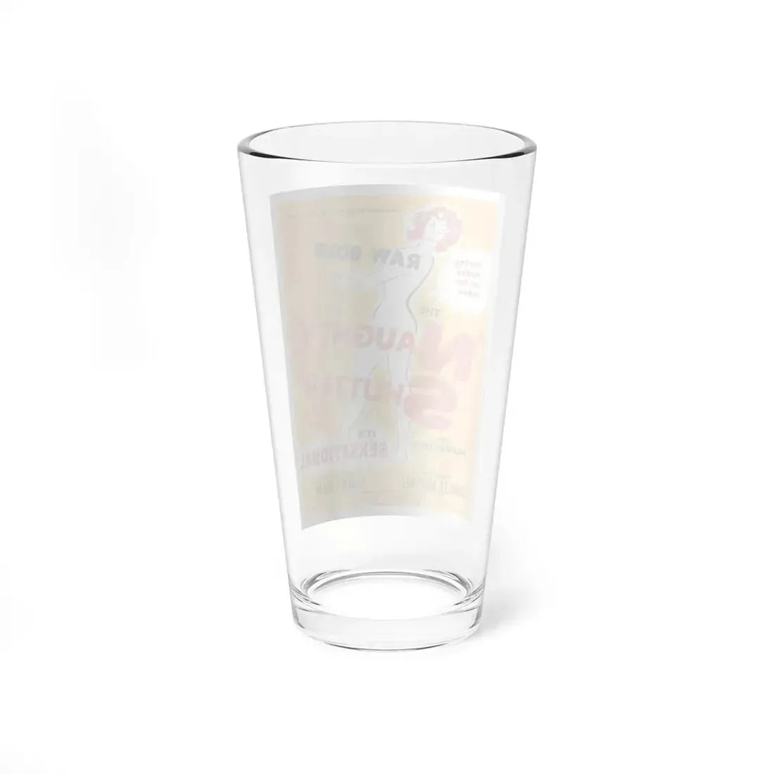THE NAUGHTY SHUTTER 1963 Movie Poster - Pint Glass 16oz - Go Mug Yourself