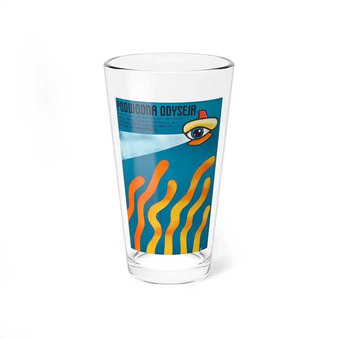 THE NEPTUNE FACTOR (POLISH) 1973 Movie Poster - Pint Glass 16oz 16oz - Go Mug Yourself