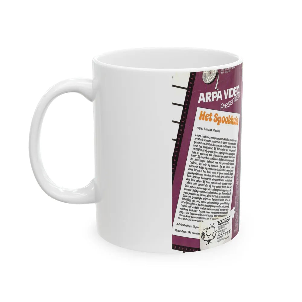 THE NESTING GERMAN (VHS COVER) - White Coffee Mug-Go Mug Yourself