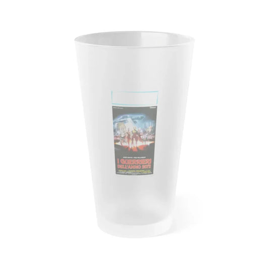 THE NEW GLADIATORS (ITALIAN) 1984 Movie Poster - Frosted Pint Glass 16oz Default Title - Go Mug Yourself