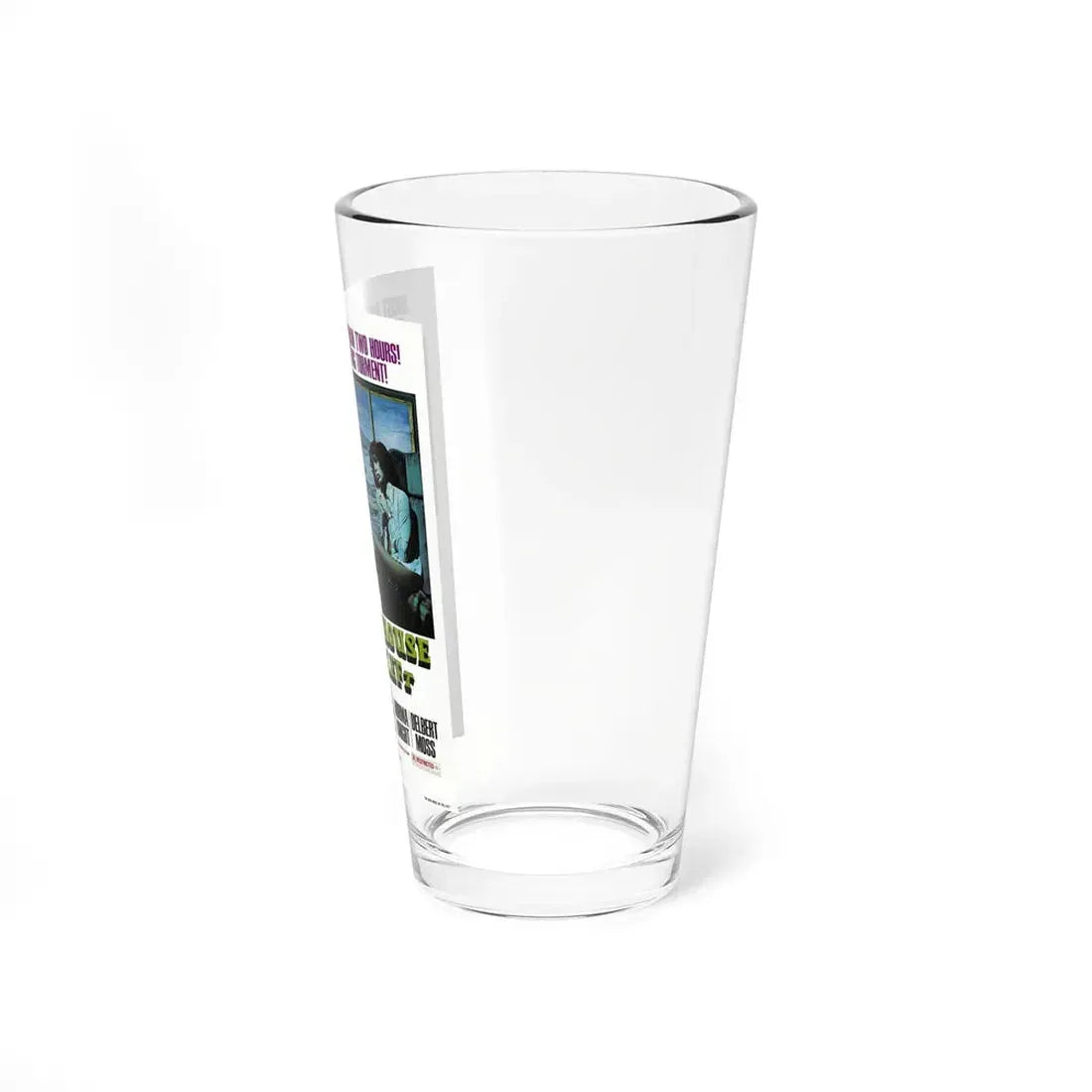 THE NEW HOUSE ON THE LEFT (NIGHT TRAIN MURDERS) 1975 Movie Poster - Pint Glass 16oz - Go Mug Yourself