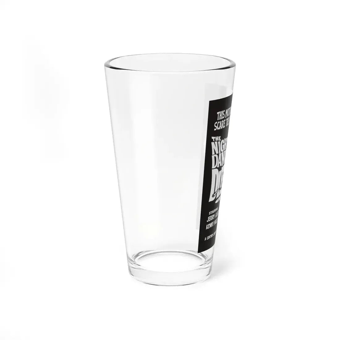 THE NIGHT DANIEL DIED (BLOOD STALKERS) 1976 Movie Poster - Pint Glass 16oz - Go Mug Yourself