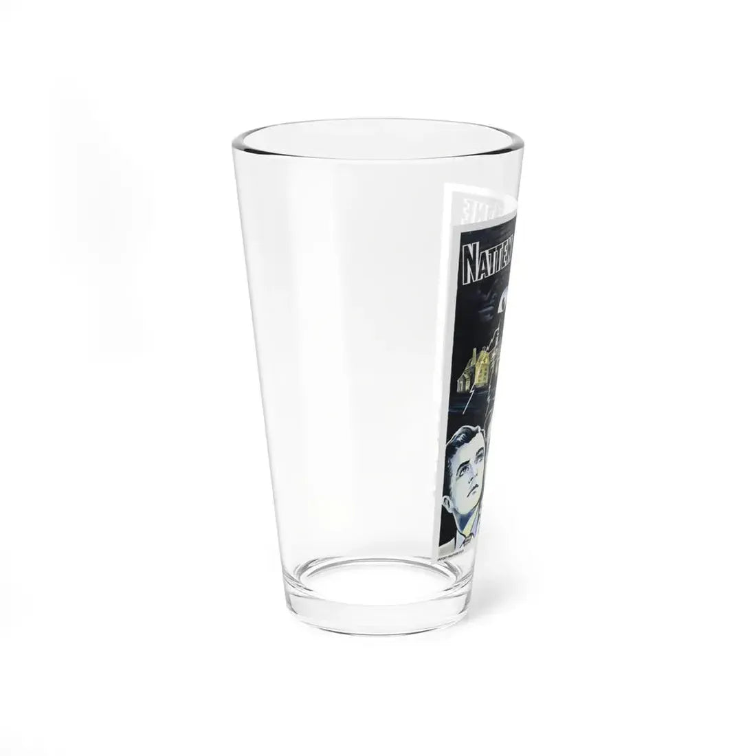 THE NIGHT HAS EYES (SCANDINAVIAN) 1942 Movie Poster - Pint Glass 16oz - Go Mug Yourself
