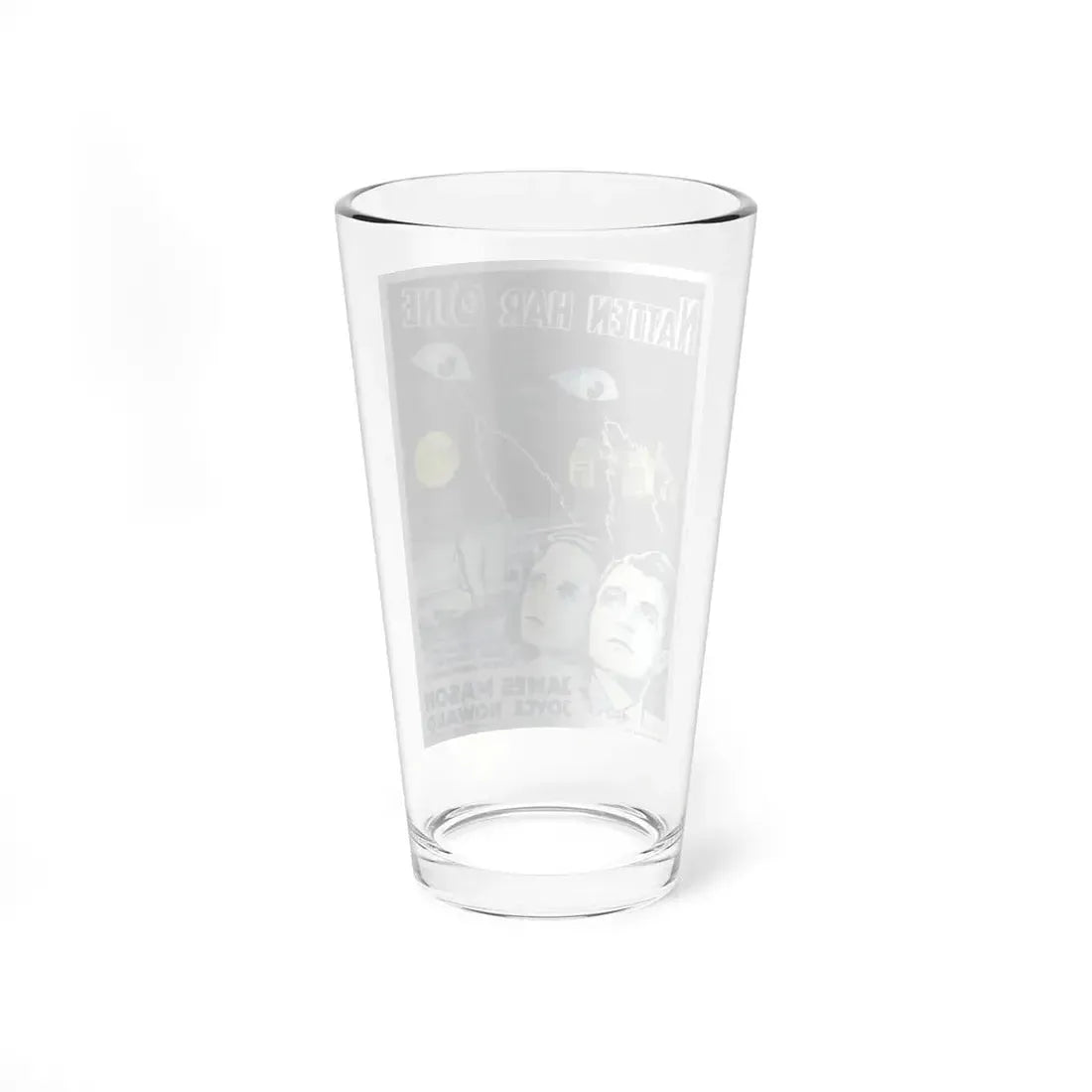 THE NIGHT HAS EYES (SCANDINAVIAN) 1942 Movie Poster - Pint Glass 16oz - Go Mug Yourself