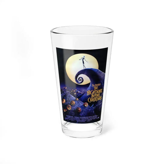 THE NIGHTMARE BEFORE CHRISTMAS 1993 Movie Poster - Pint Glass 16oz 16oz - Go Mug Yourself