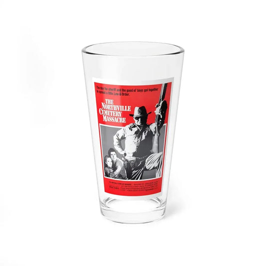THE NORTHVILLE CEMETERY MASSACRE 1976 Movie Poster - Pint Glass 16oz 16oz - Go Mug Yourself