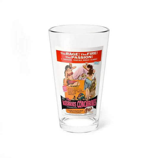 THE NOTORIOUS CONCUBINES 1968 Movie Poster - Pint Glass 16oz 16oz - Go Mug Yourself