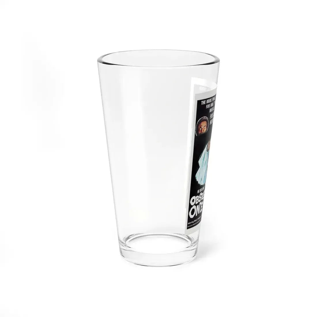 THE OBSESSED ONE 1974 Movie Poster - Pint Glass 16oz - Go Mug Yourself