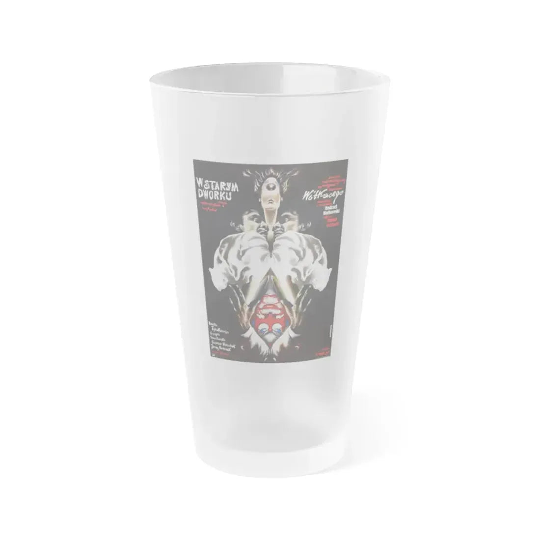 THE OLD MANOR OF LOOSE TRIANGLES (2) 1985 Movie Poster - Frosted Pint Glass 16oz 16oz Frosted - Go Mug Yourself