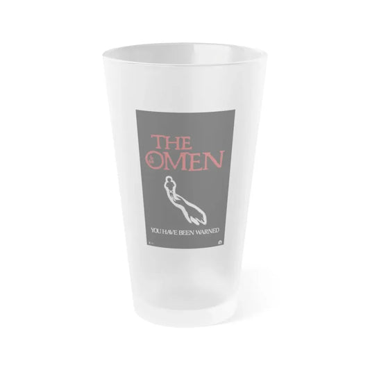 THE OMEN (TEASER) 1976 Movie Poster - Frosted Pint Glass 16oz Default Title - Go Mug Yourself