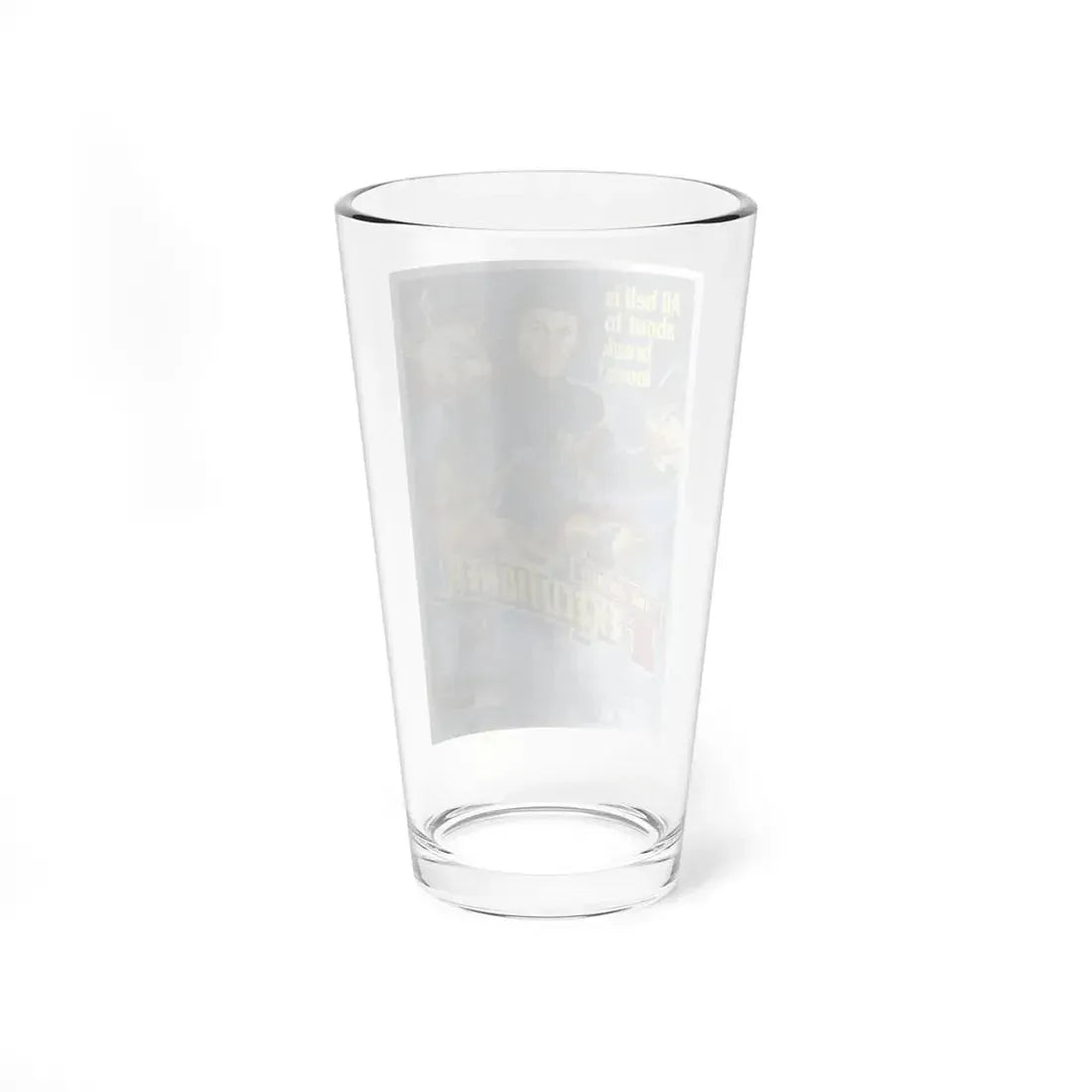 THE ONE ARMED EXECUTIONER 1981 Movie Poster - Pint Glass 16oz - Go Mug Yourself